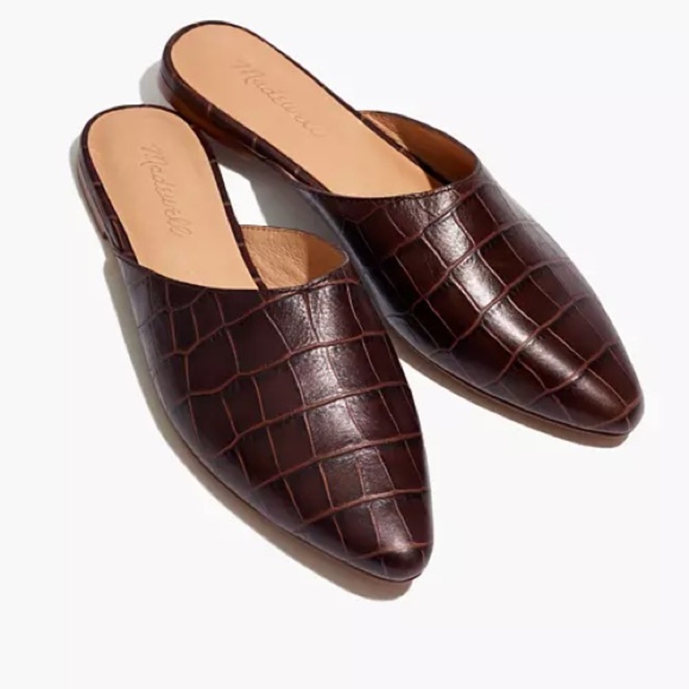 New Madewell Remi Mules Sz 6